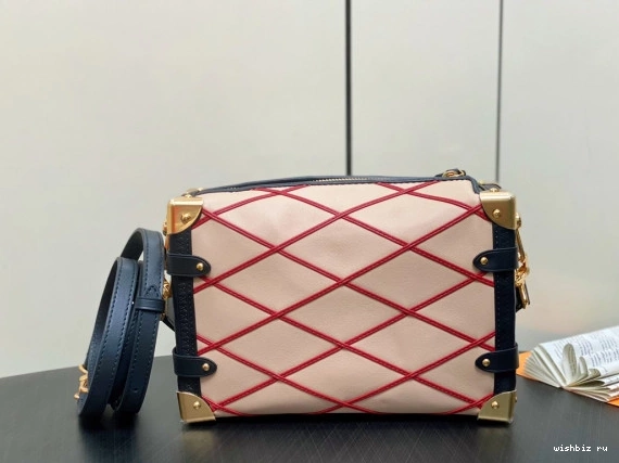 WIS LOUIS Trunk PM-21*14*6CM Side VUITTON 1124